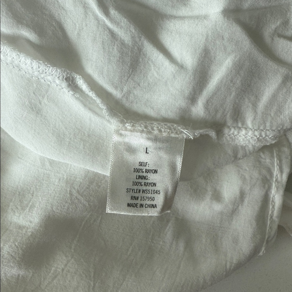 Chic White Ruffle Mini Dress - Picture 9 of 10